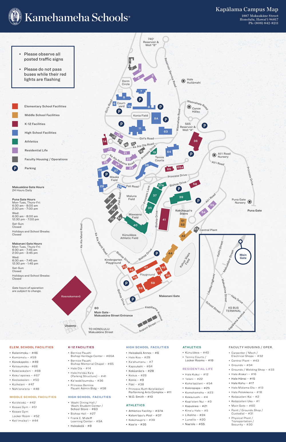 campus map